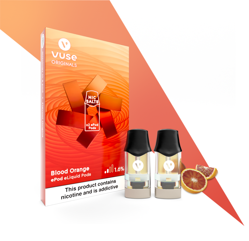 Vuse EPod 2 Pack Blood Orange Vaperite