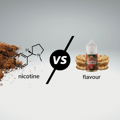 Nicotine vs flavor in e-liquids - Vaperite South Africa