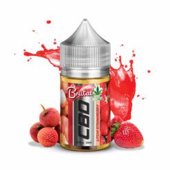 Brutal CBD Litchi Strawberry Vape Juice