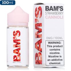 Bam's Strawberry Cannoli Vape Juice