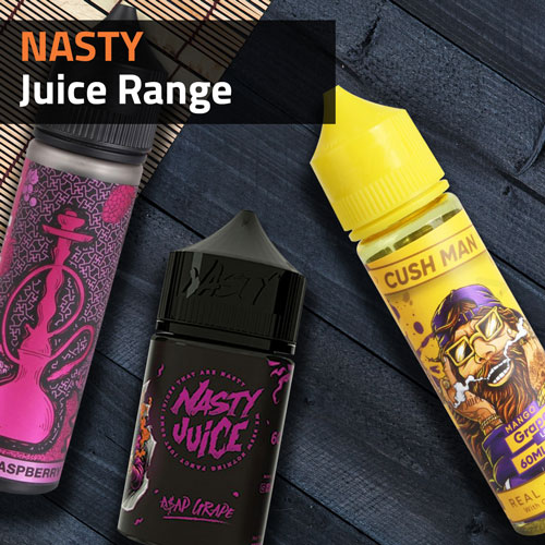 Nasty Juice Cush Man Salts: Exotic Mango and Grape Flavor