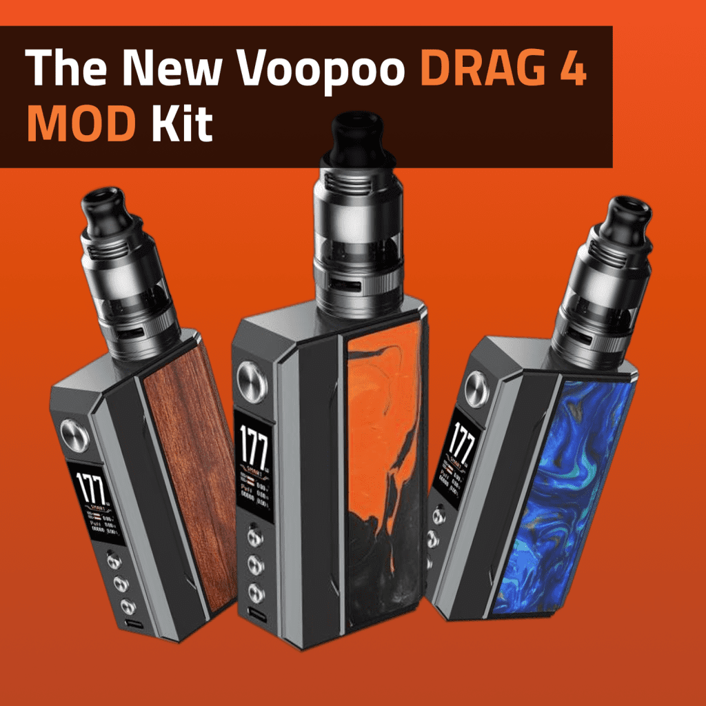 The New Voopoo Drag 4 MOD Kit