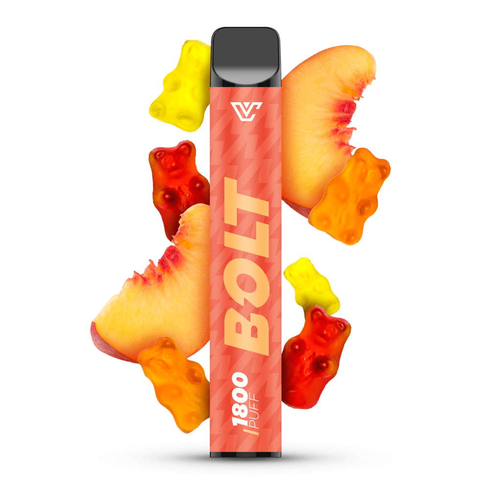 BOLT 1800 Disposable 5ml - Peach Gummy | Vaperite