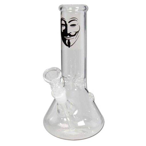 Anonymous Bong - Mini Glass Flask Ice Bong