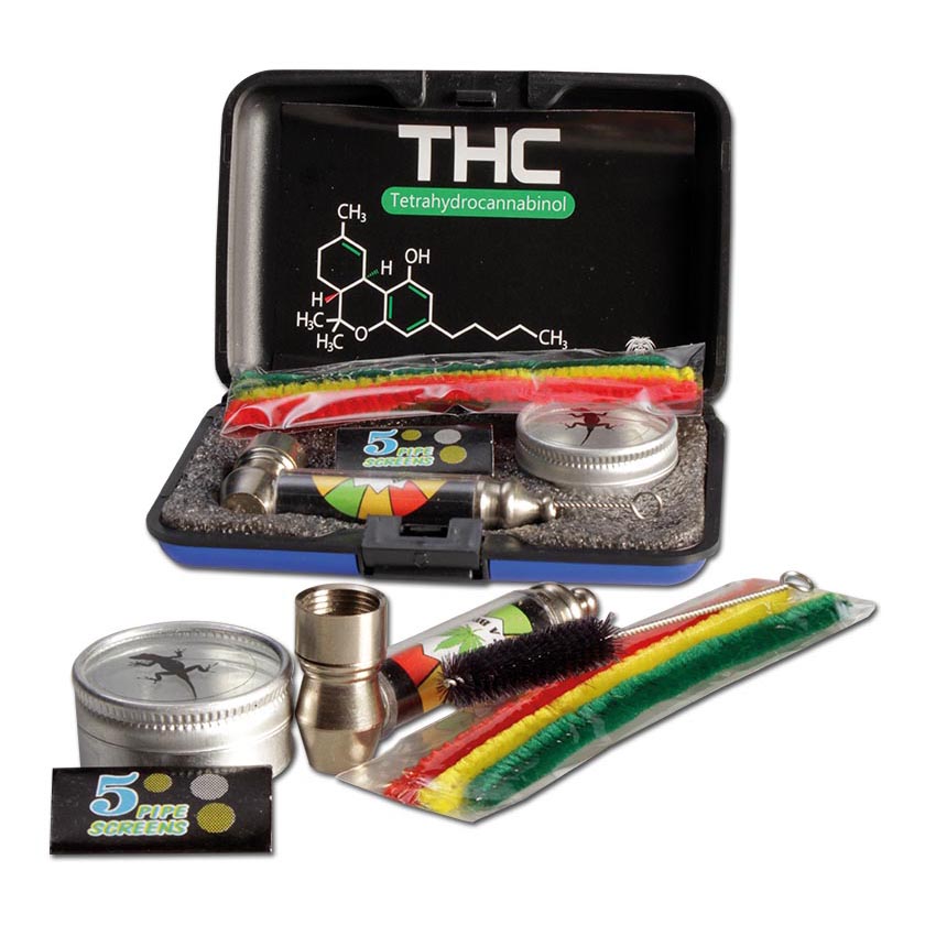 Metal Pure Pipe Set THC - in a Case