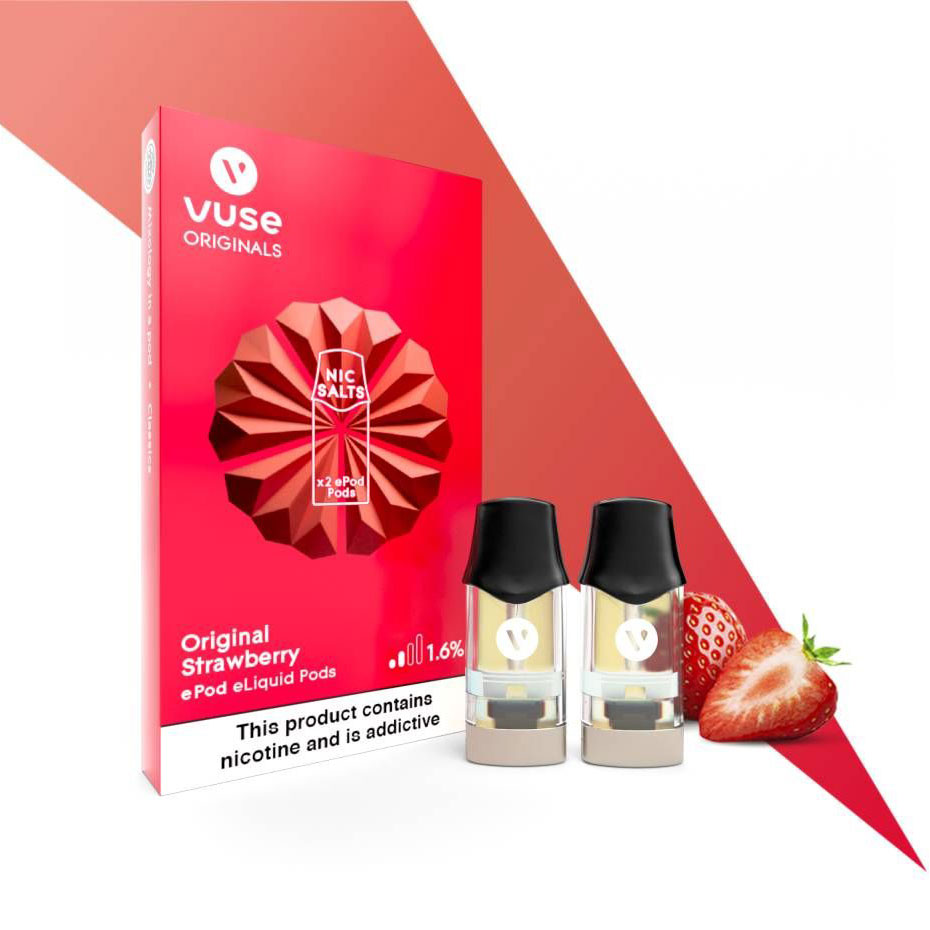 Vuse ePod 2 Pack - Original Strawberry | Vaperite