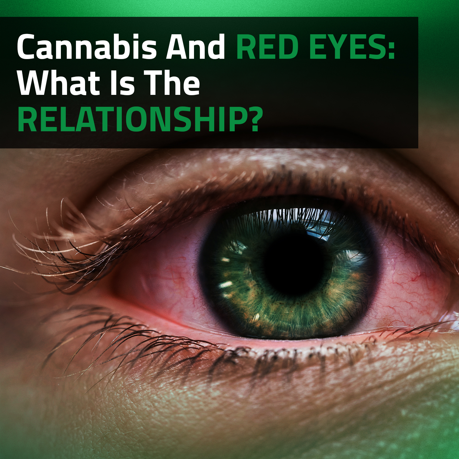 Cannabis And Red Eyes: What Is The Relationship?