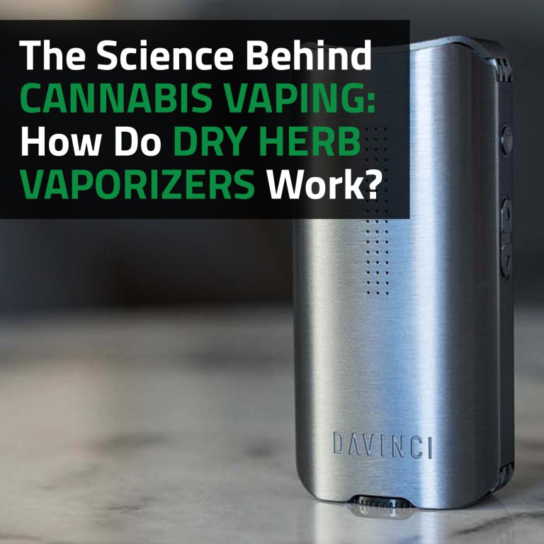 The Science Behind Cannabis Vaping: How Do Dry Herb Vaporizers Work?