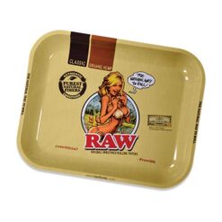 RAW Rolling Tray - Girl