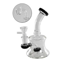 Black Leaf - Glass Pipe Drum