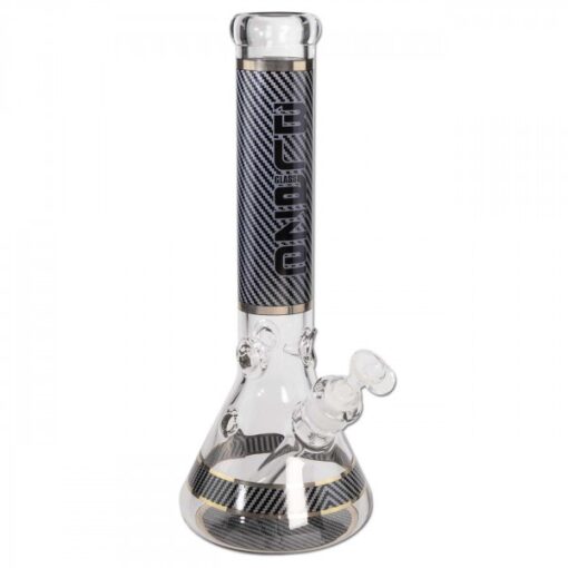 BLAZE- Stripes Beaker Bong Ice