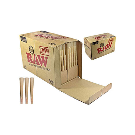 RAW Cones - 1 1/4 (1000 Per Pack)