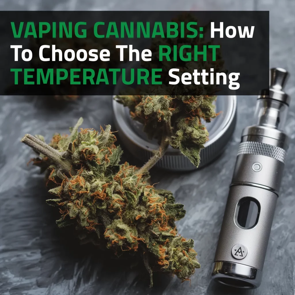 Vaping Cannabis: How To Choose The Right Temperature Setting