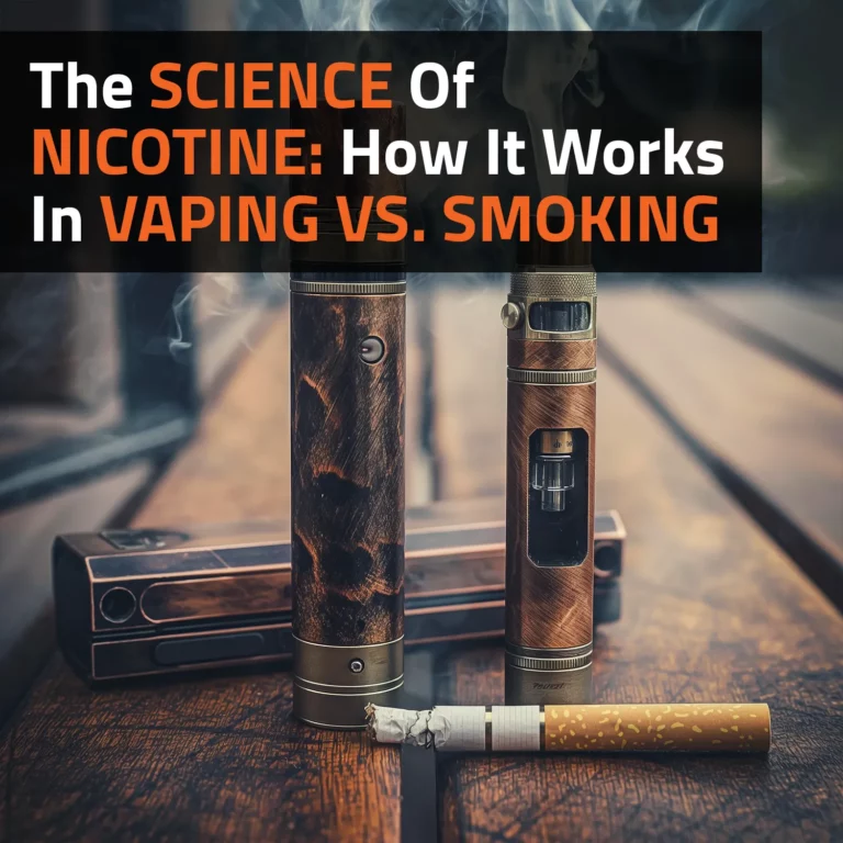 The Science Of Nicotine: How It Works In Vaping Vs. Smoking