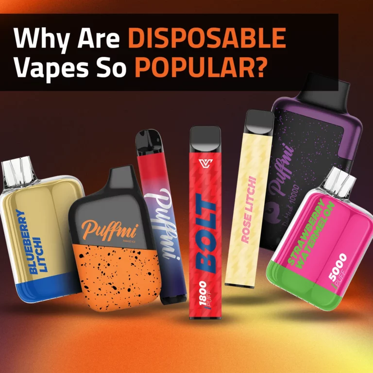 Why Are Disposable Vapes So Popular?