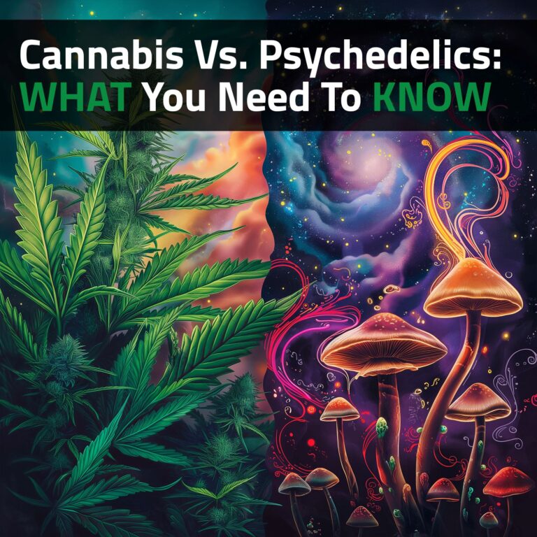 Cannabis Vs. Psychedelics: What You Need To Know