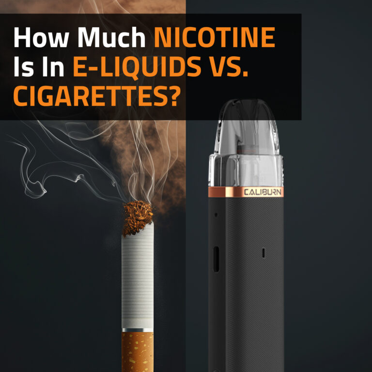 How Much Nicotine Is In E-Liquids Vs. Cigarettes?
