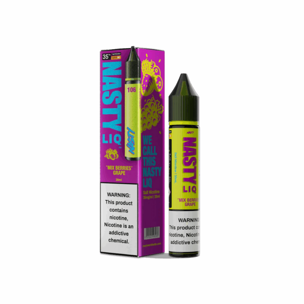 NastyLiq - Longfill Salt/MTL Flavour Shot - Mix Berries Grape