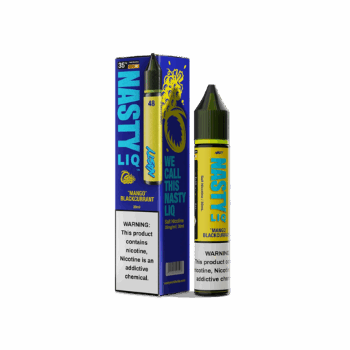 NastyLiq - Longfill Salt/MTL Flavour Shot - Mango Blackcurrant