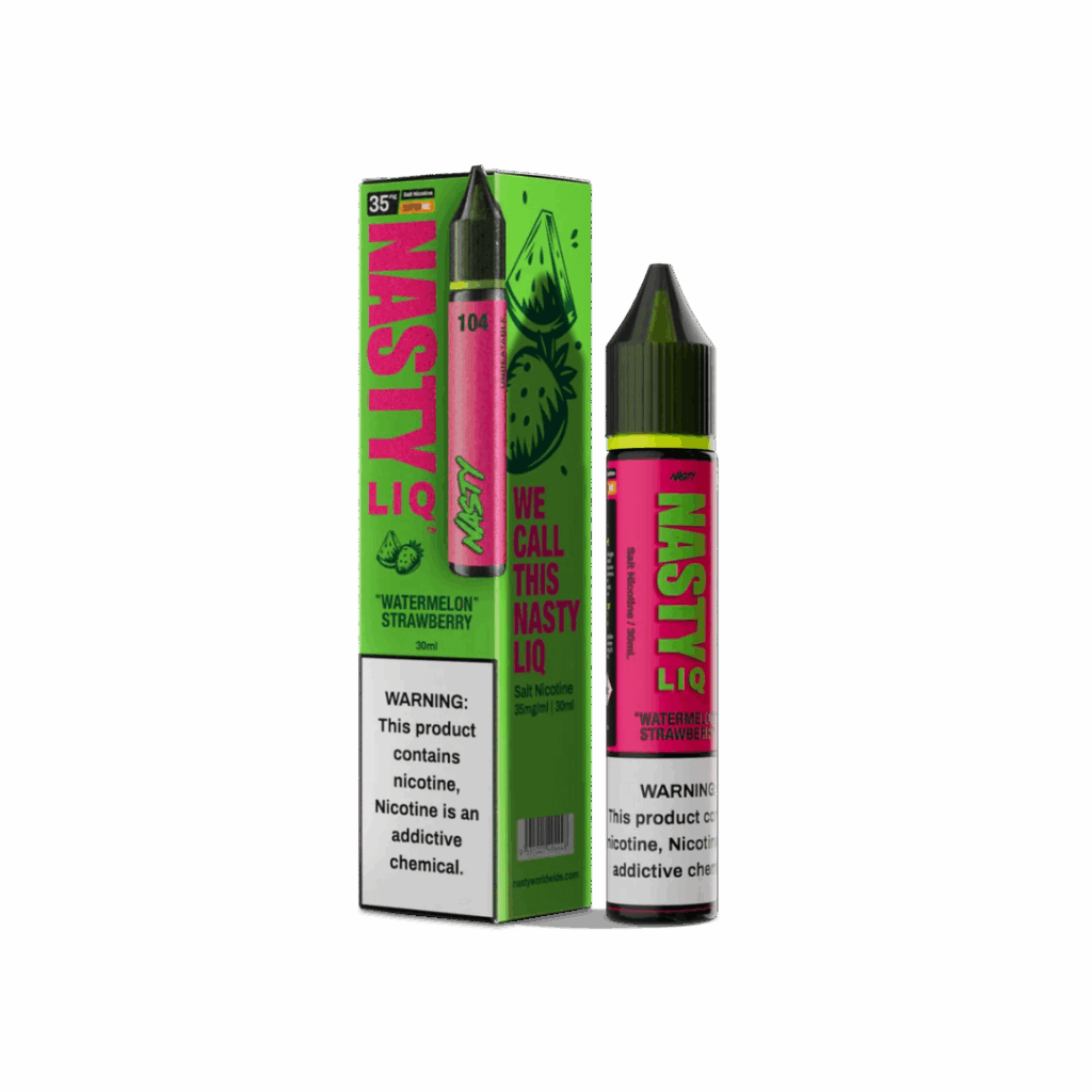 NastyLiq - Longfill Salt/MTL Flavour Shot - Watermelon Strawberry