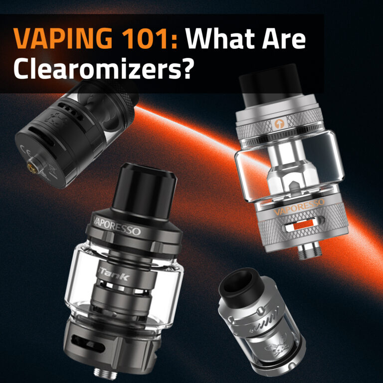 Vaping 101: What Are Clearomizers?