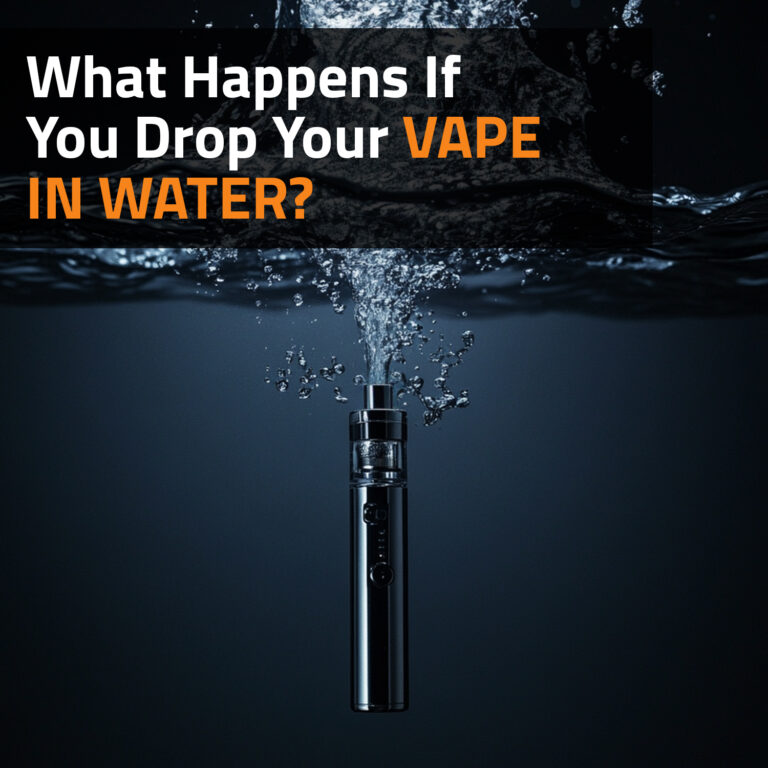 What Happens If You Drop Your Vape In Water?