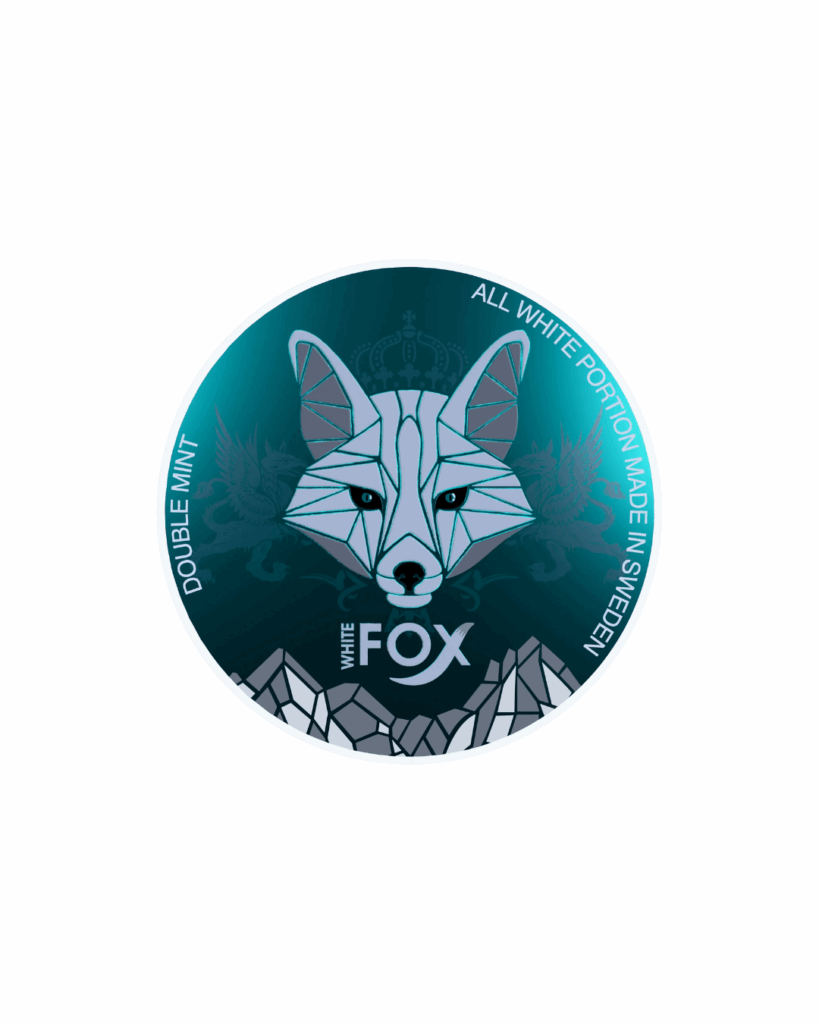 White Fox - Double Mint Slim All White Portion - 15g