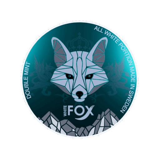 White Fox - Double Mint Slim All White Portion - 15g