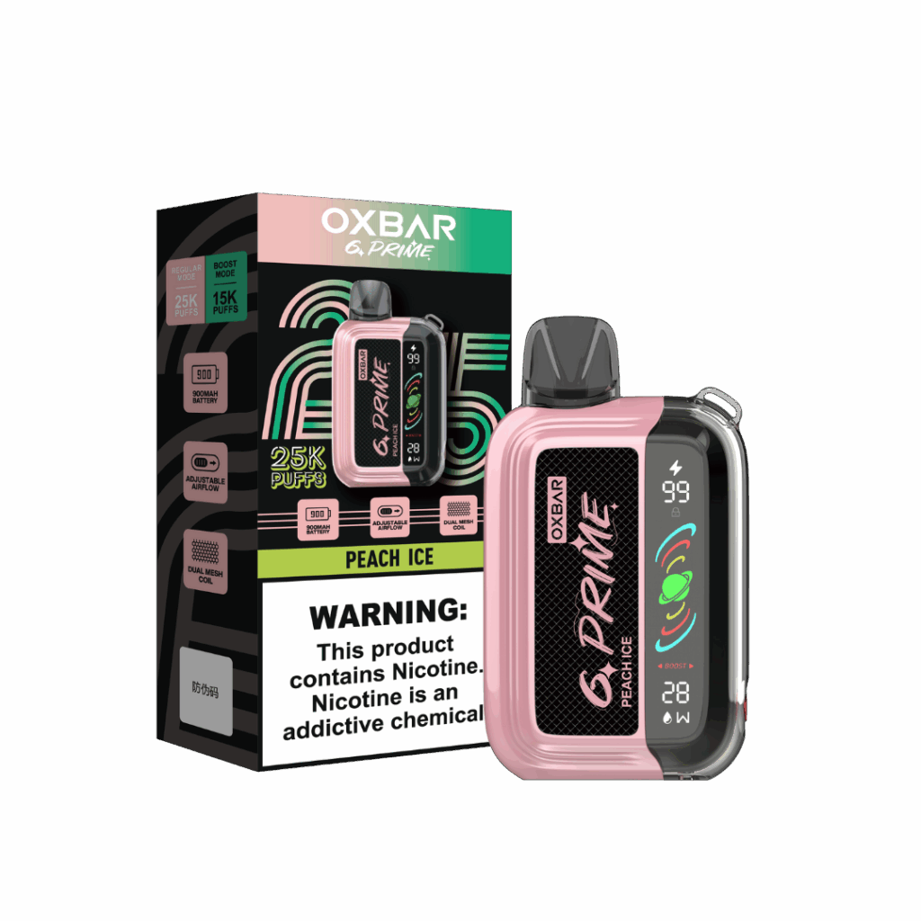 OXBAR G-Prime 25k - Peach Ice