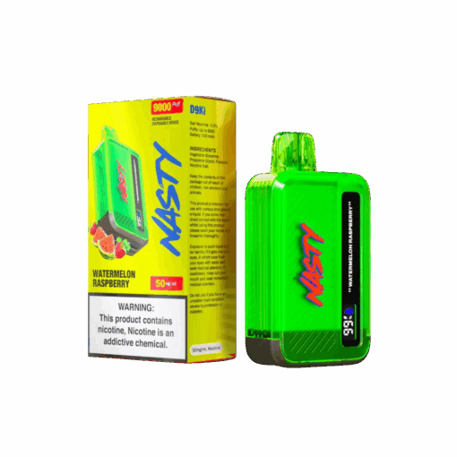 NASTY BAR 9K Disposable Vape - Watermelon Raspberry