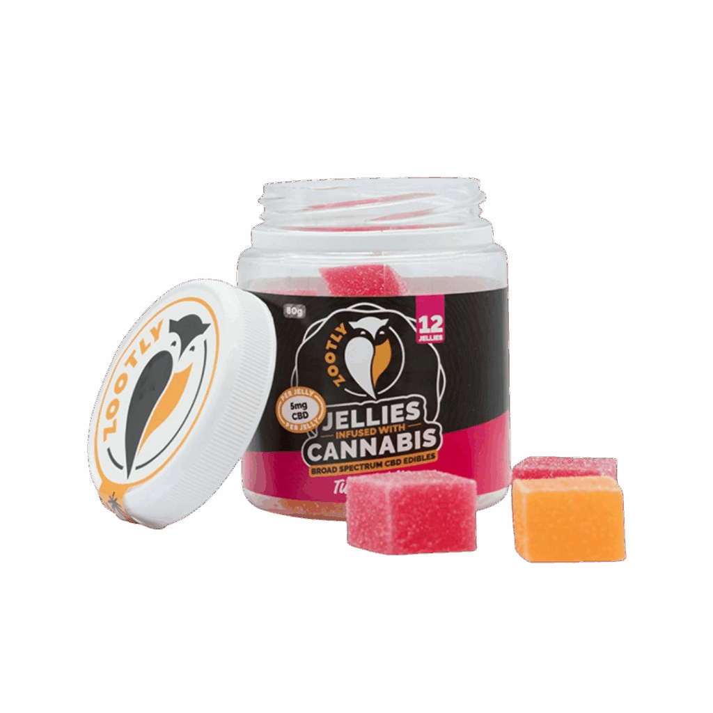 Zootly CBD Jellies Jar - Tutti Fruity (60mg)
