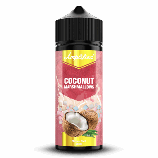 Amplified - Coconut Marshmallows - Longfill Flavour Shot (30ml)