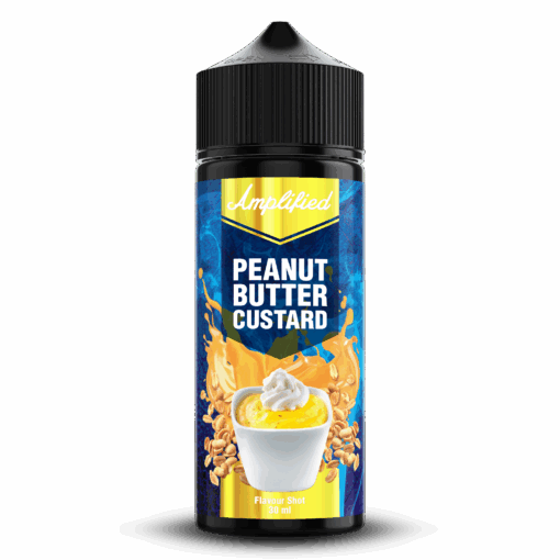 Amplified - Peanut Butter Custard - Longfill Flavour Shot (30ml)