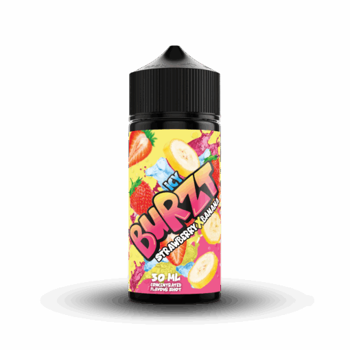 BURZT - Strawberry Banana Ice - Longfill Flavour Shot (30ml)