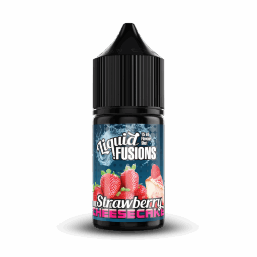 Liquid Fusions - Strawberry Cheesecake - Longfill Flavour Shot (15ml)