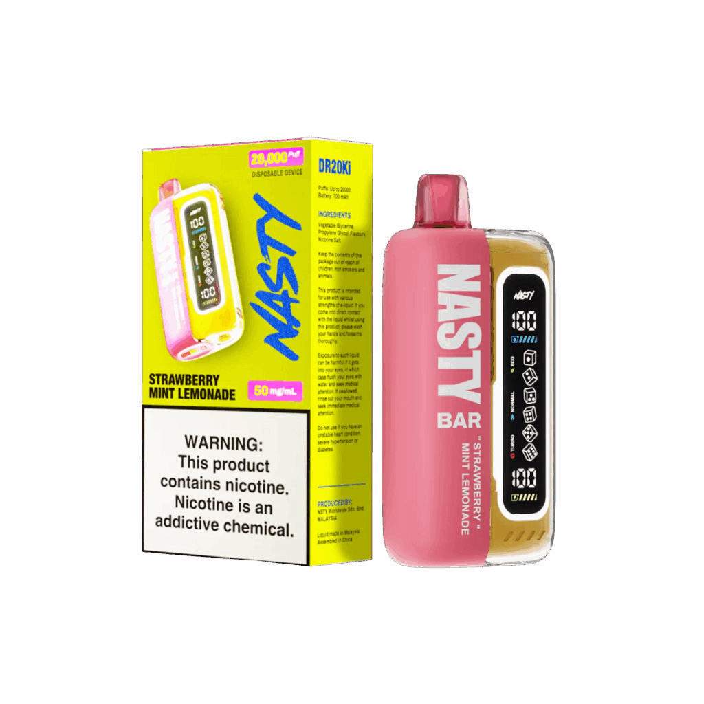 NASTY BAR 20K - Strawberry Mint Lemonade