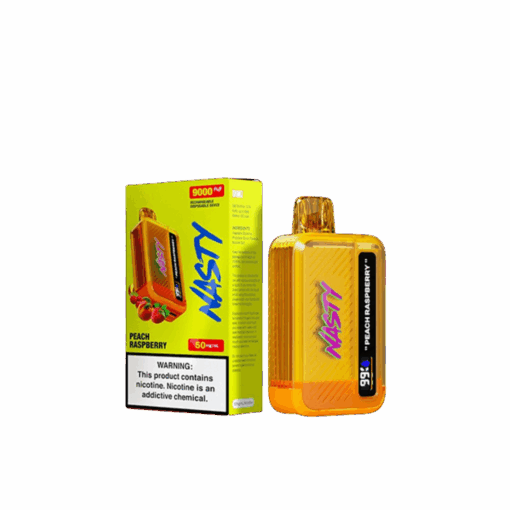 NASTY BAR 9000 Puff Disposable - Peach Raspberry