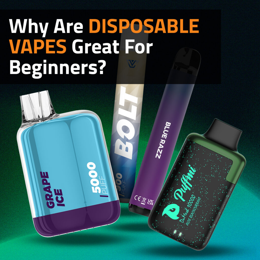 Why Are Disposable Vapes Great For Beginners?