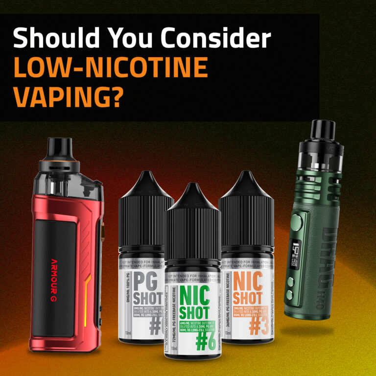 Should You Consider Low-Nicotine Vaping?