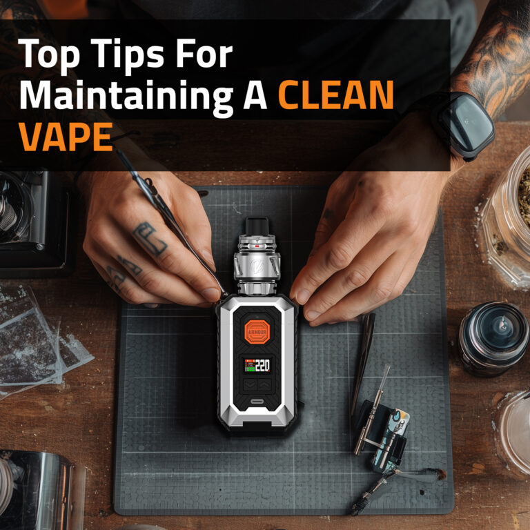 Top Tips For Maintaining A Clean Vape