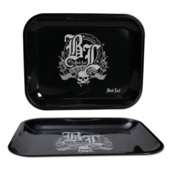 Black Leaf Rolling Tray - Black Leaf